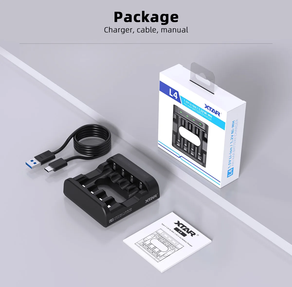 Amazon | 【CREE XM-L2 U3搭載】 XTAR B20 Pilot II 充電器