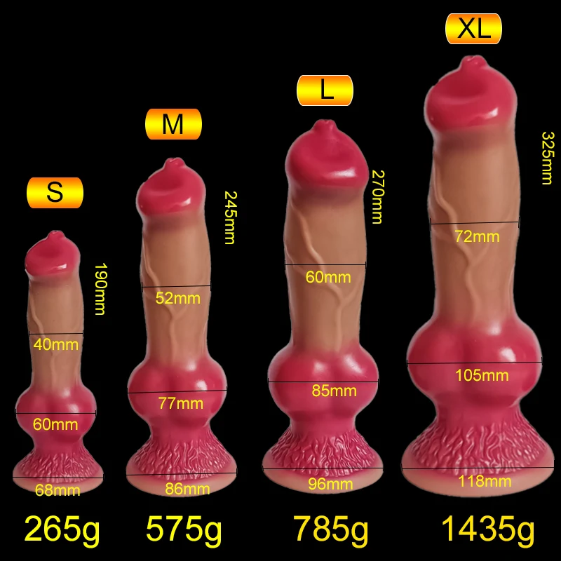 Huge Silicone Anal Dildos - Silicone animal dildo huge dog knot dildo xxl dildos dick anal plug penis  suction cup dilldo adult sexy toys dildio for women| | - AliExpress