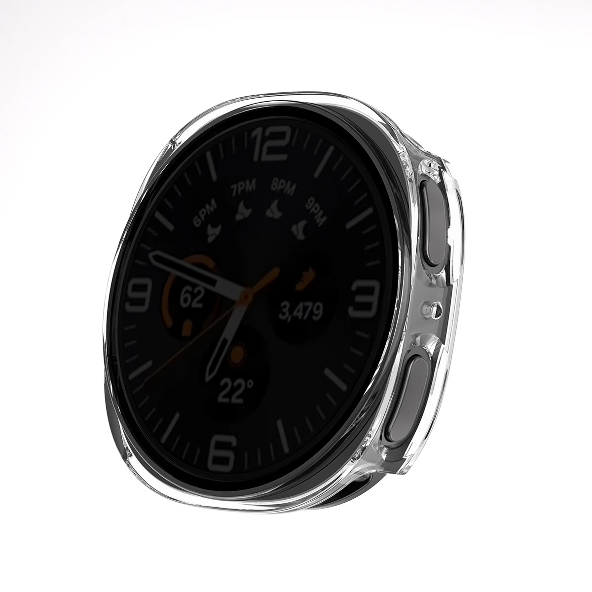 Enhanced Privacy Glass Screen Protector with Protective Case for Smartwatches - Tempered, Anti-Peeping, and Durable Design