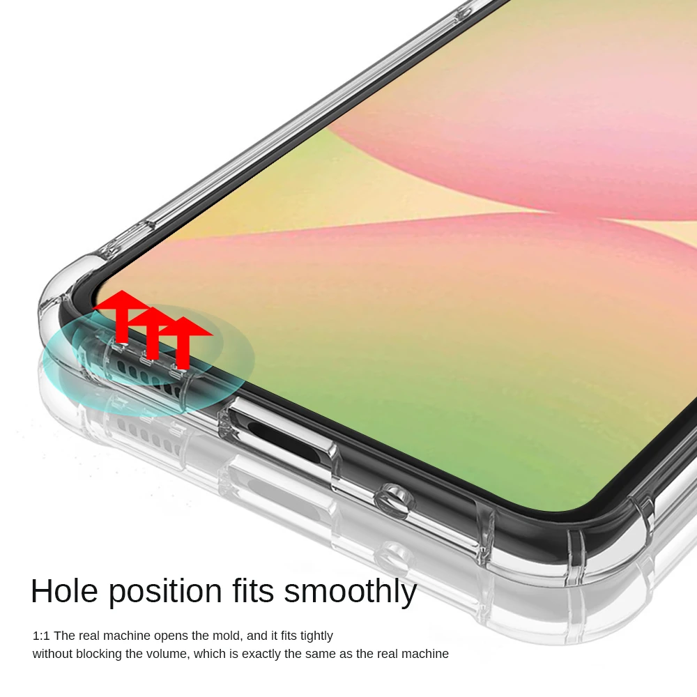 Clear Transparent Silicone Bumper Case - Versatile Protective Cover