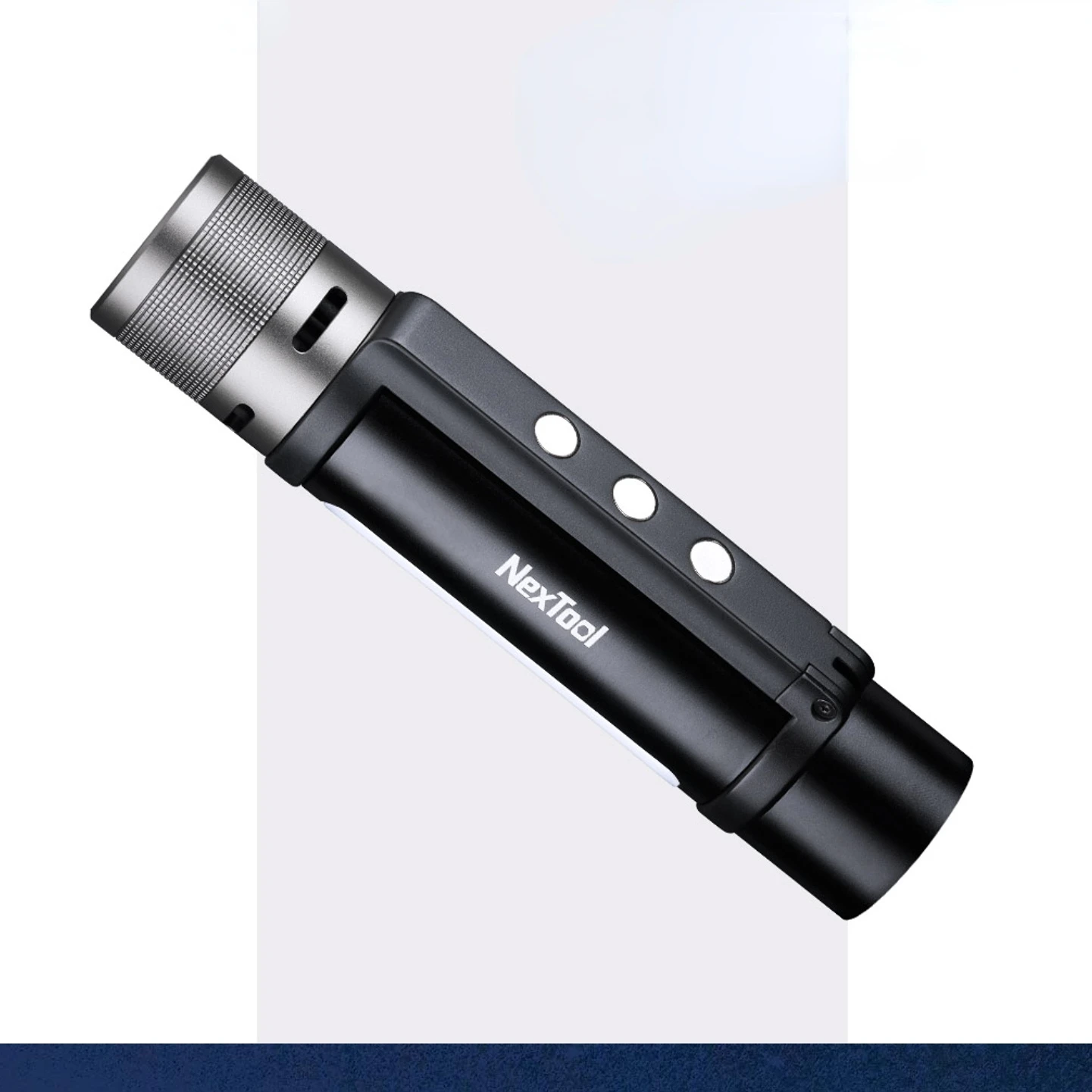 

NexTool 6-in-1 1000lm USB Rechargeable Flashlight 240m IPX4 Waterproof LED Flashlight Type-C Searching Torch for Camping
