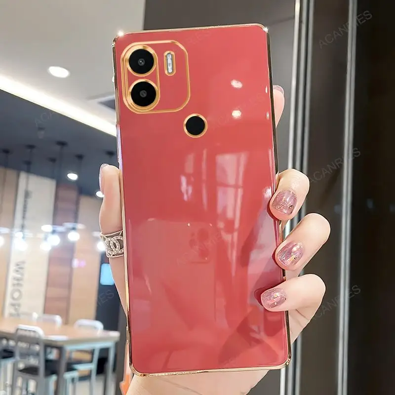 Luxury Plating Ring Holder Stand Case - Soft Silicone Back Cover