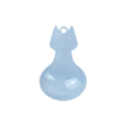 Versatile Pet Feeding Spoons - Durable, Portable, and Affordable (Blue)