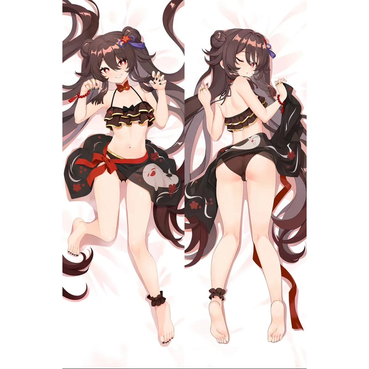 

Аниме Ху Тао двухдиманская Аниме игра Genshin Impact Dakimakura наволочка обнимающая наволочка без наполнителя