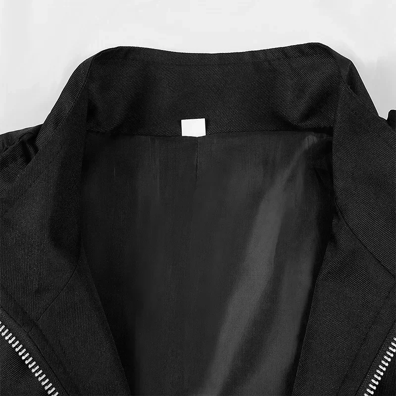 2025 2023 new European and American men's dress medieval retro clothing men's mid-length punk retro tuxedo - Image 3