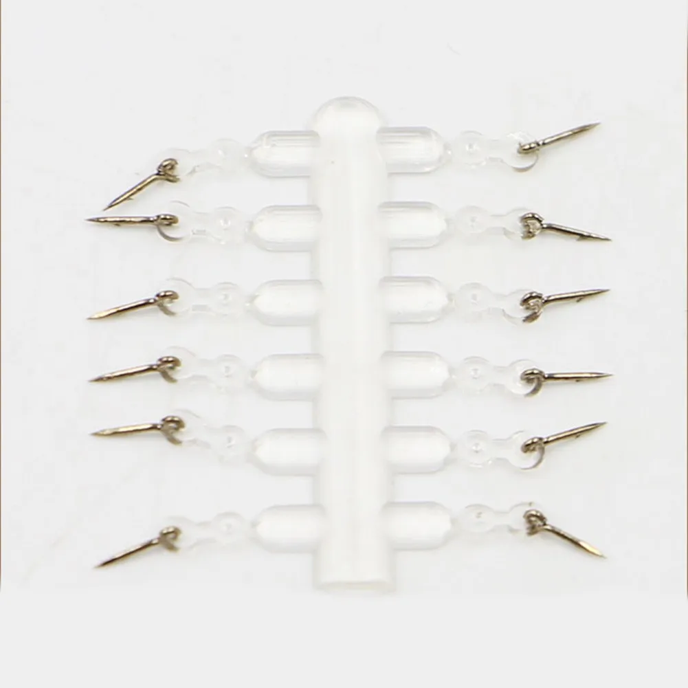 12pc Angeln Köder Sting Boilies Pin-Mais Ronnie Haar Rig Tackle Für Karpfen Angeln Köder Spike Mit Stacheldraht haken Mit Silikon Ring – Detail 5
