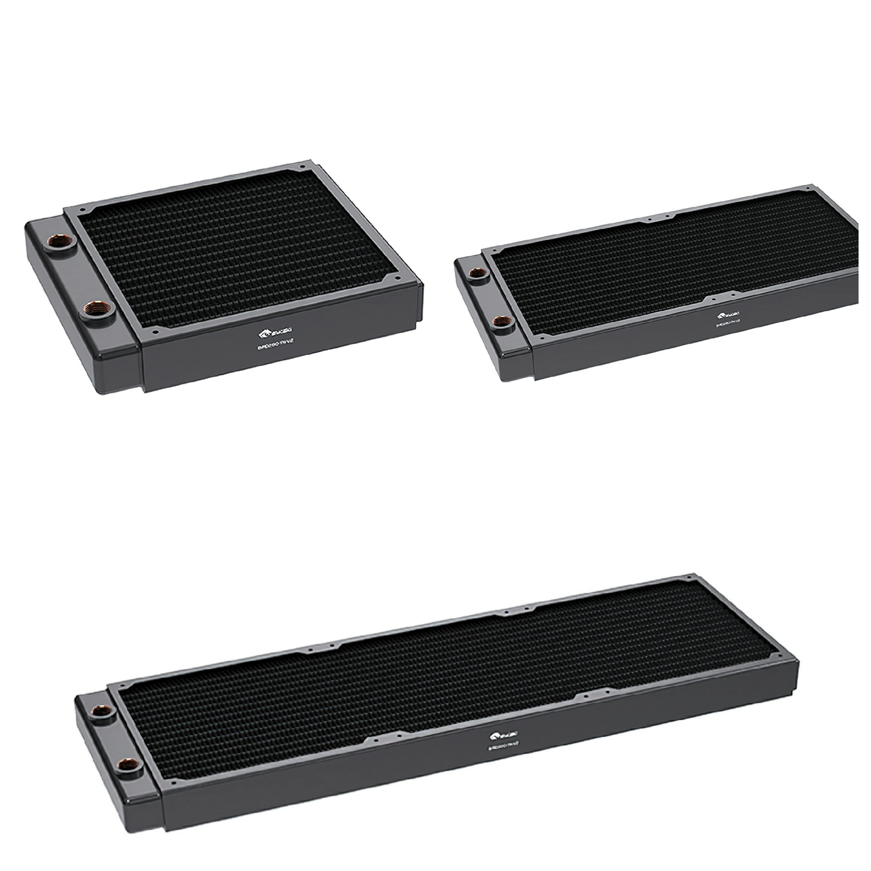 Radiador Bykski-cobre para Refrigeração a Água 140 mm 280 mm 420 mm 14cm 28cm 42cm Rd140rc Rd280rc Rd420rc