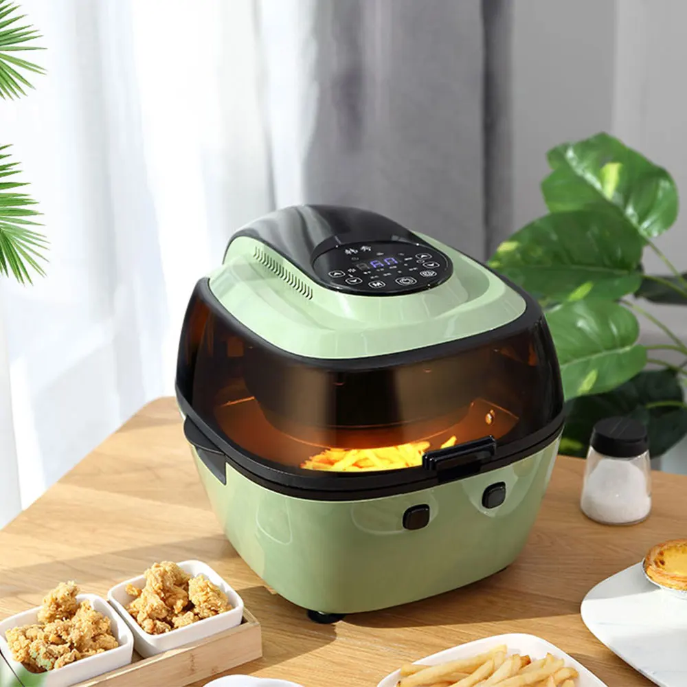 8L Air Fryer freidora aire churrasqueira Household Electric Deep Fryer Integrated Oil-free Automatic Oven