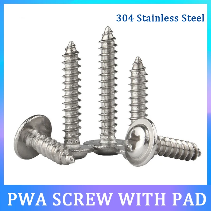 Stainless Steel Pan Head Wood Screws M2 Screws Wood Screw Stainless