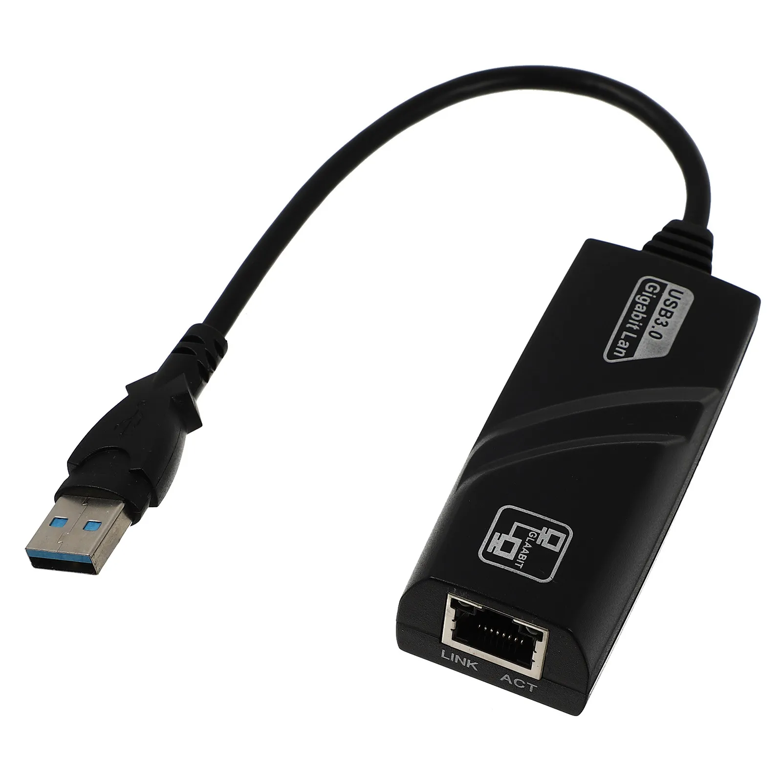 이더넷 어댑터 블랙 TV 3 스틱과 호환 가능 버퍼링 방지 자동 플러그 플레이 이더넷 네트워크용 USB 어댑터