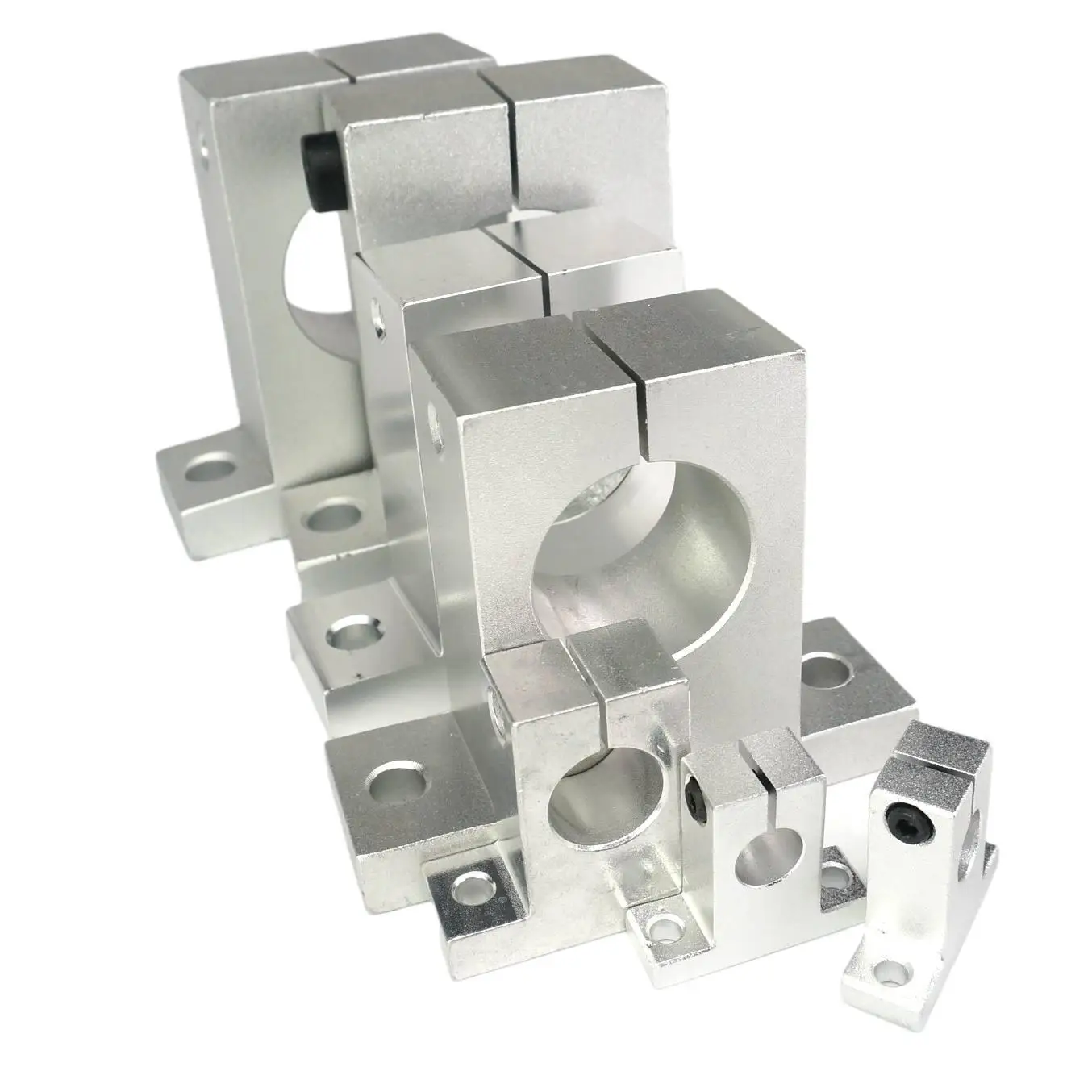 SK Series Sizes Hole Diameter Linear Slide Bearing Rail Support Shaft ...