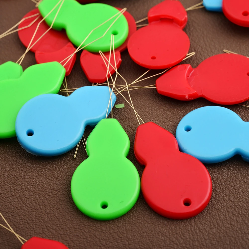 10/50/100pcs New Bow DIY Needle Threader Stitch Insertion Hand Machine Sewing Tool Insertion Tools