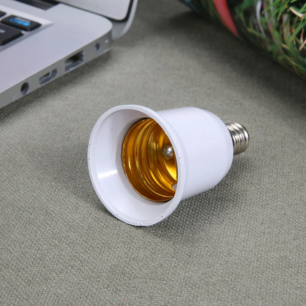 E12 to E27 Adapter Lengthen Extended Converter Lamp Base Holder Adapter Practical E12 to E27 Conversion Socket 1-10Pcs lamp holder lamp bulb holder socket converter lamp base