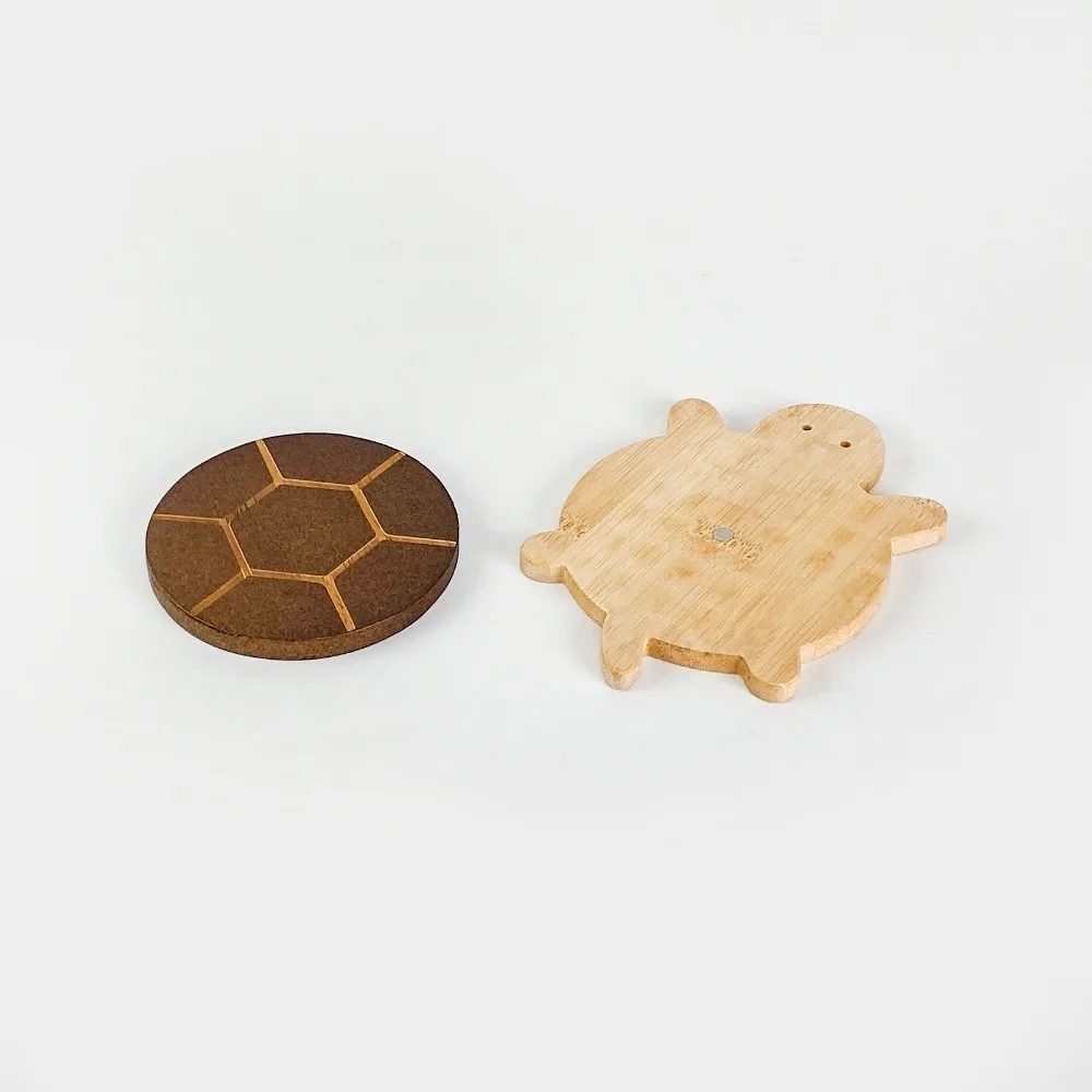 Wooden Turtle Coaster Mat 5