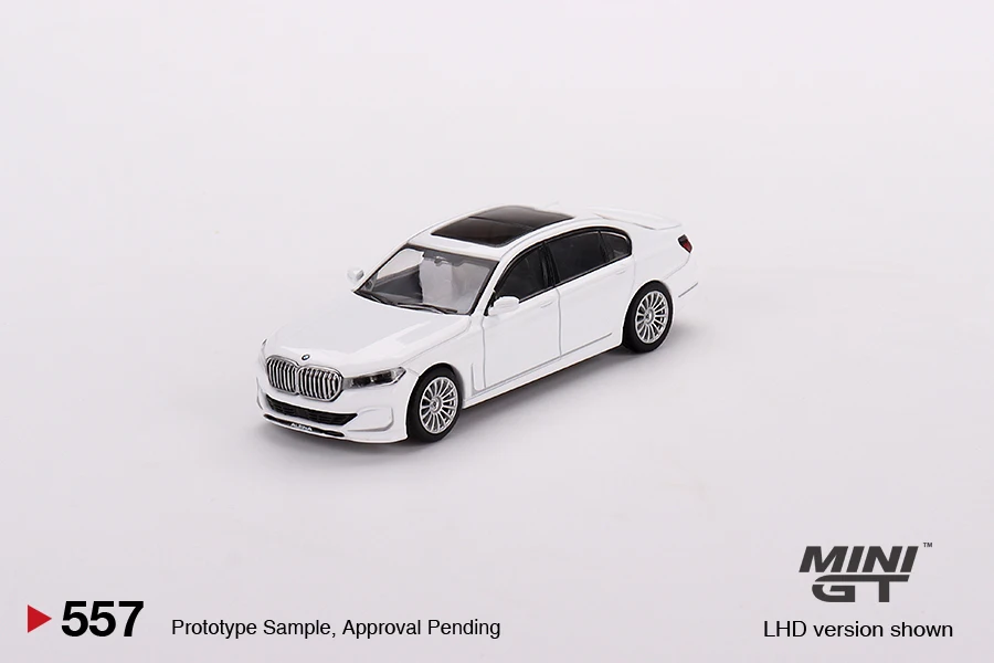 

Минигт 1/64 BMW Alpina B7 XDrive Alpine White MGT00557-CH LHD сплав модель автомобиля имитационная серия игрушки для мальчиков