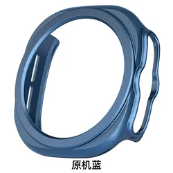 Protective Hard Case Cover, Hollow Out Shell for Watch Ultra 2 (Original Blue)