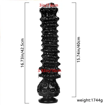 16.73in Super Long Anal butt plug Huge Dildo For Women Men Masturbate Anal beads Prostate Massage Sex Toys For Adult 18 SexShop 3
