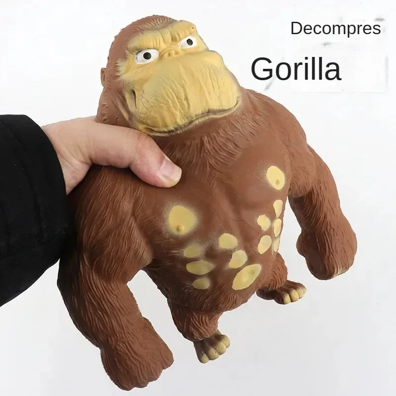 Antistress Orangutan Fidget Toys Squishy Elastic Monkey Funny Decompression Gorilla Stress Relief Games Toy for Adults Kids fidget toys gorilla toy
