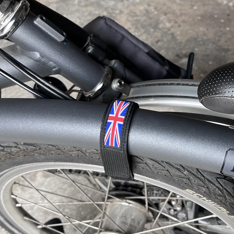 Für Brompton Rad Rahmen Befestigungs Strap Hosen Beine Befestigt Strap Faltrad Tragen Fahrrad Radfahren Mehrzweck Riemen – Detail 11