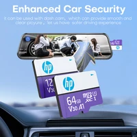 HP High Speed 64gb Micro SD Card 128gb Memory Card 256gb TF Card Microsd A1 U3 V30 SDXC For Monitor Drone Support 4K Video - Image 4