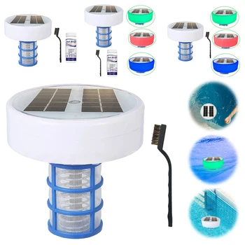 Swimming Pool Water Purifier Solar Copper Pool Ionizer Algae Inhibition Chlorine-Free Water Processor Pool Cleaning Equipment 1