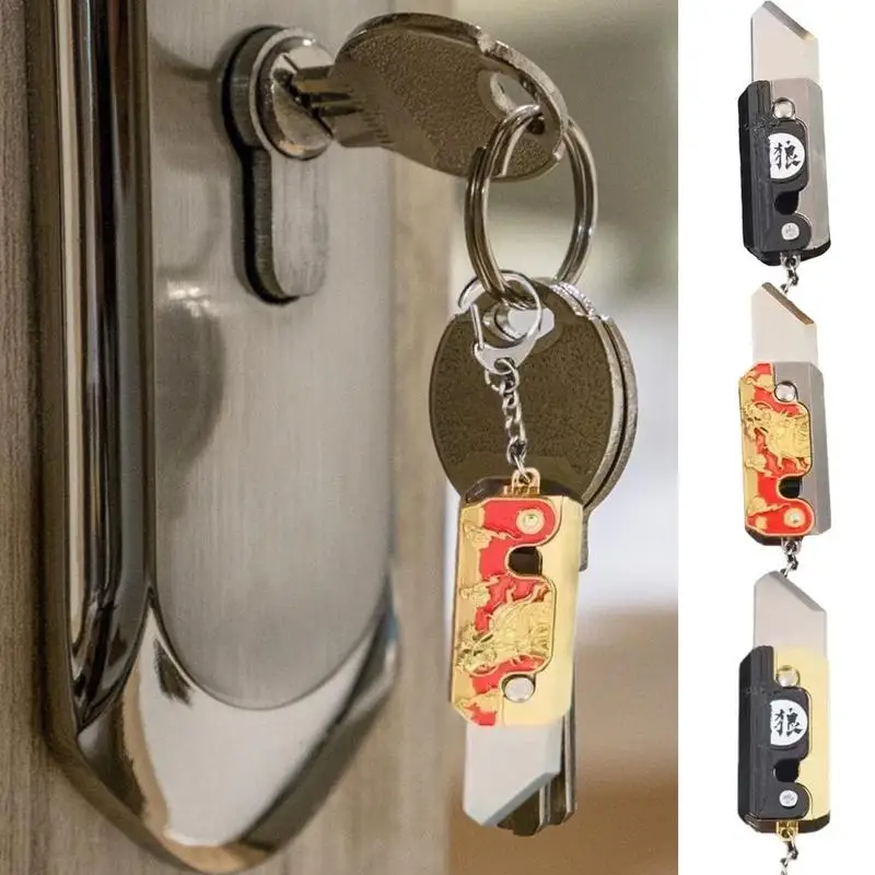 

3D Printed Gravity Fidget Toy Children Sensory Toys with Keychain Design Durable Safe Zinc Alloy stress relief Toy for Adults