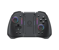 LinYuvo Meteor Light Wireless Gaming Controller with RGB Illumination, Programmable Buttons, Turbo Function & Vibration (Black)