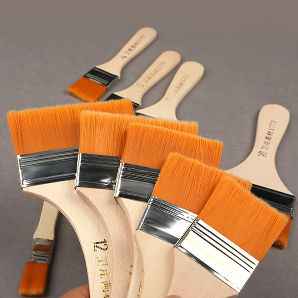 12pcs/set Memory Nylon Paint Brushes Set For Acrylic Oil Drawing