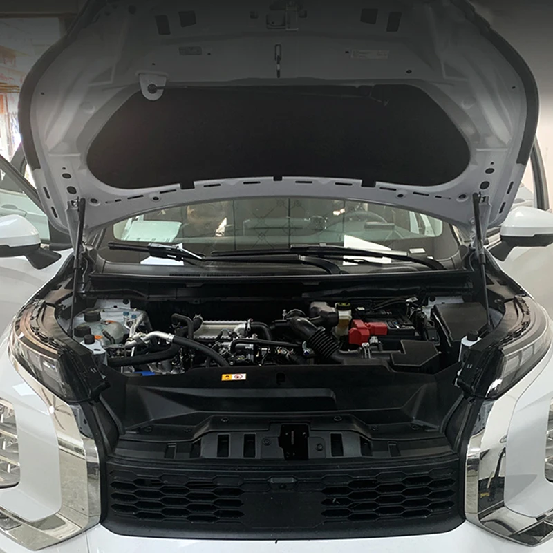 Front bonnet gas struts auto lift hydraulic rods for Mitsubishi Outlander 2025 front hood bonnet lift support poles struts shocks hydraulic rod gas springs