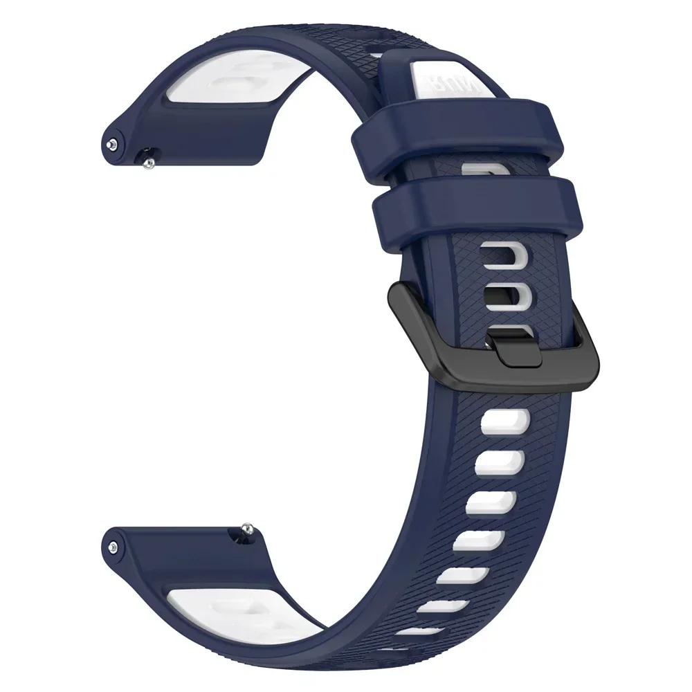 Silicone Watch Strap Band, Adjustable 20mm 22mm, Universal Fit Bracelet