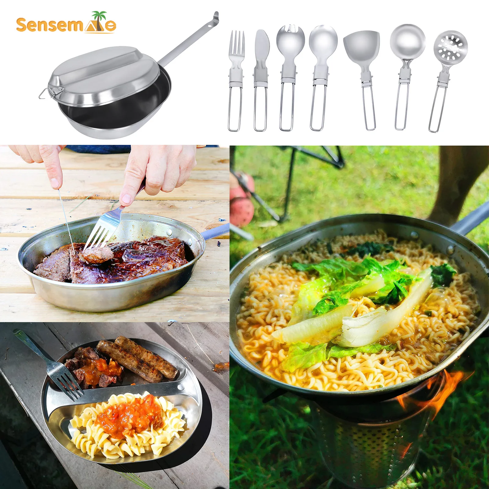 Glamping Cookware Set 4