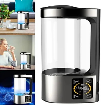 Hydrogen Rich Water Machine Constant Temperature 2000ML Hydrogen Water Pitcher Maker Machine Microelectrolysis Anti Aging 1