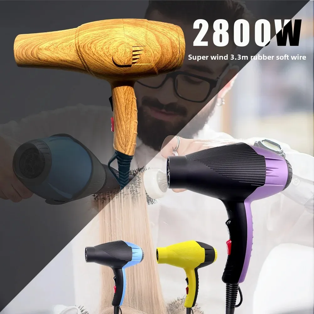 High Power Quick Drying Blue Light Hair Dryer For Professional Hair Stylists Baby Blow Dryer Hairdryer