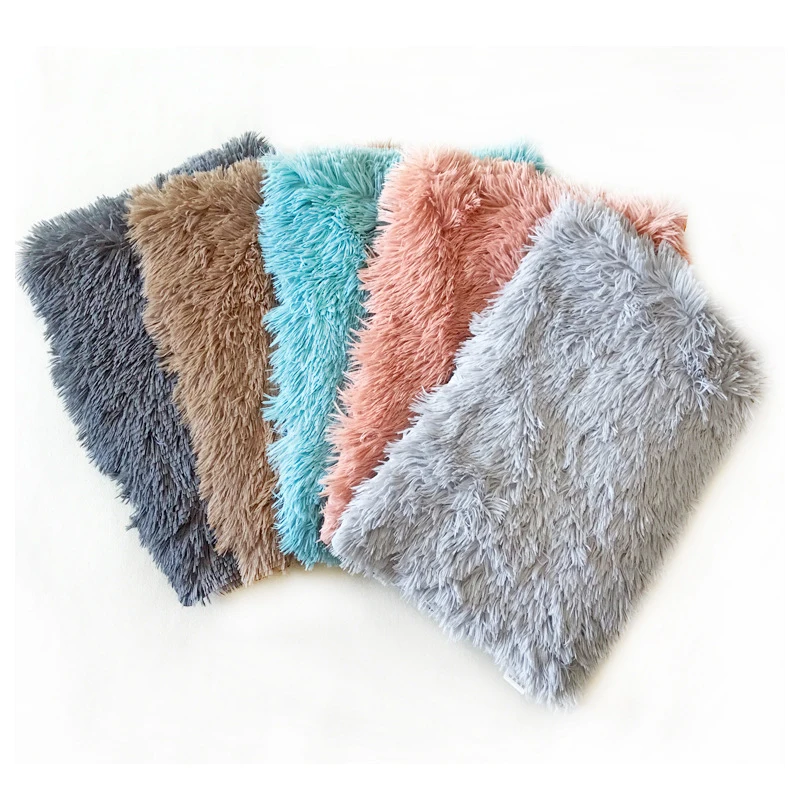 Plush Dog Cushion washable Soft Pet Dog Bed Sleeping Mat Cat Beds for Pad Winter Warm Pet Blanket Large Medium Dogs Cushion