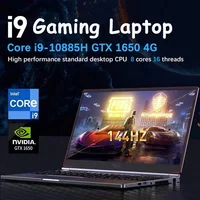 YSJMNPC Gaming Laptop Computer Intel Core i9-10885H GTX1650 4G i7-9750H 16 Inch IPS Screen 144Hz Refresh Rate RGB Keyboard WiFi 1