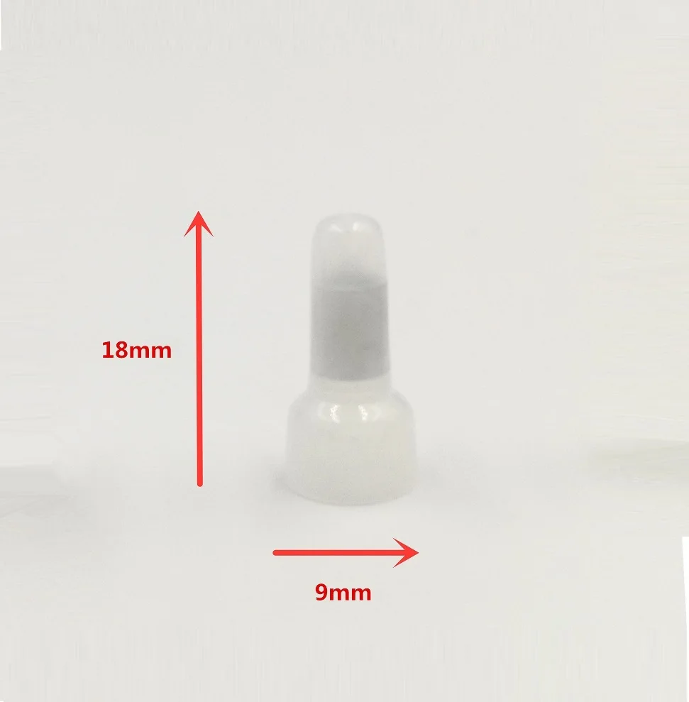 Description Picture 5 of item100/pcs Cable End 100pcs Closed End Crimp Caps Electrical Wire Terminals Connectors Cap For AWG 12-10 16-14 22-16