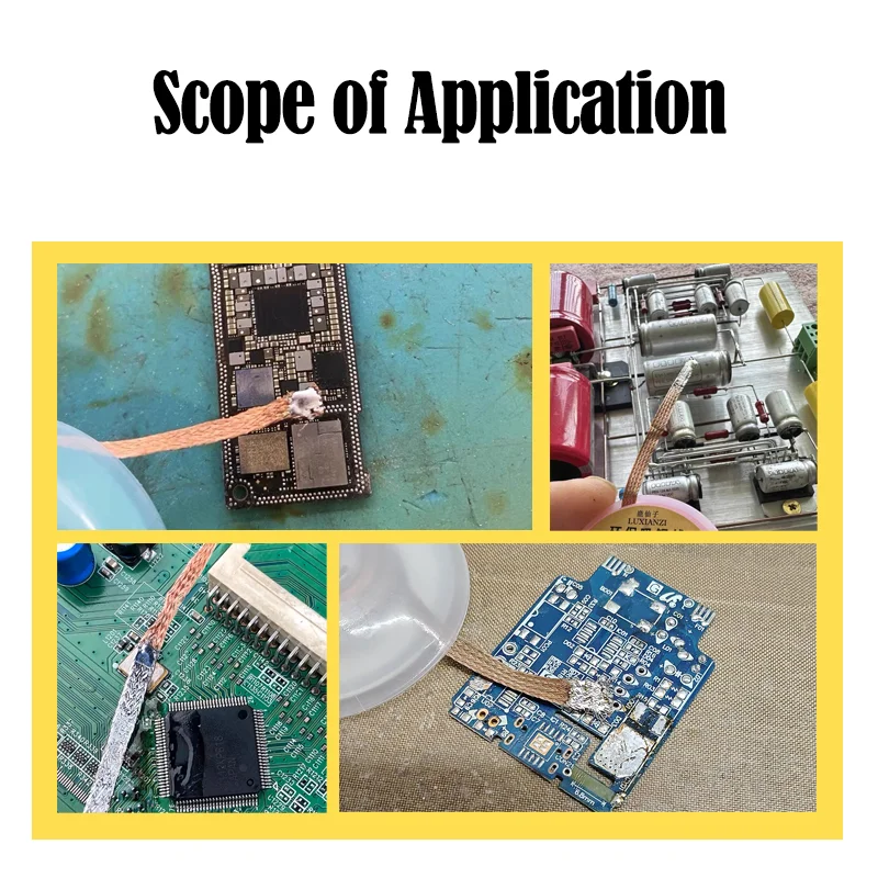 Copper Soldering Wire Strong Solder Wick Desoldering Mesh Wire 2/2.5/3mm for Phone Computer PCB Welding Tin Remover Length 15/8M soldering wire desoldering mesh braid desoldering braid soldering tin wire welding wires solder remover