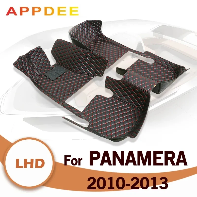 

Car Floor Mats For Porsche Panamera 2010 2011 2012 2013 Custom Auto Foot Pads Automobile Carpet Cover Interior Accessories
