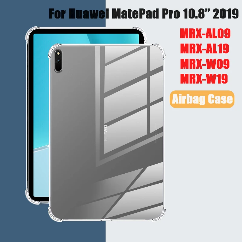 Custodia Trasparente Per Huawei Matepad Pro 10.8 (2019) Mrx-Al09/Al19 Mrx-W09/W19 10.8 ''Custodia Protettiva Ultrasottile In Tpu Trasparente