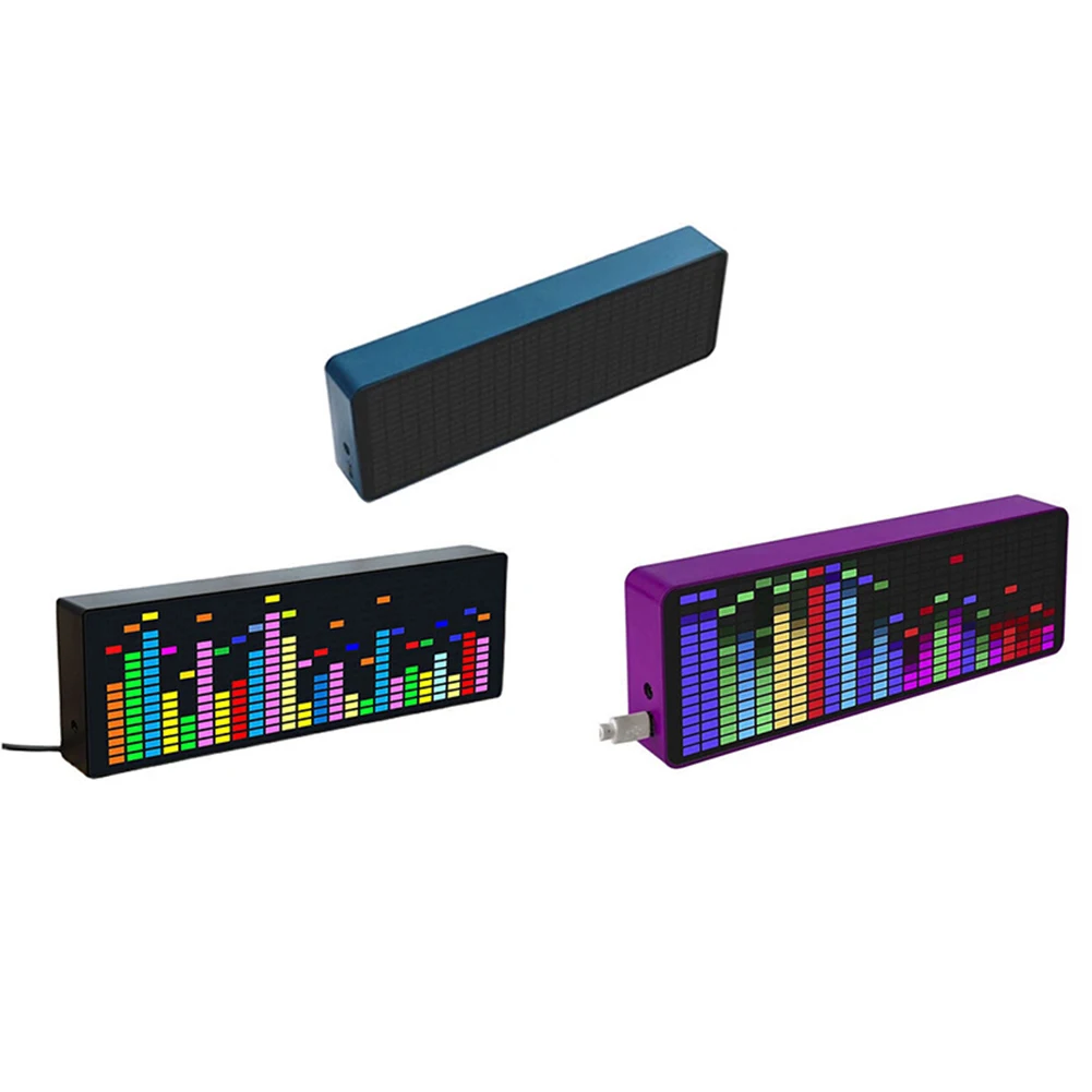 New Clock Electronic Amp Lifier Board Electronic Clock Power Music Spectrum Music Spectrum Display 6