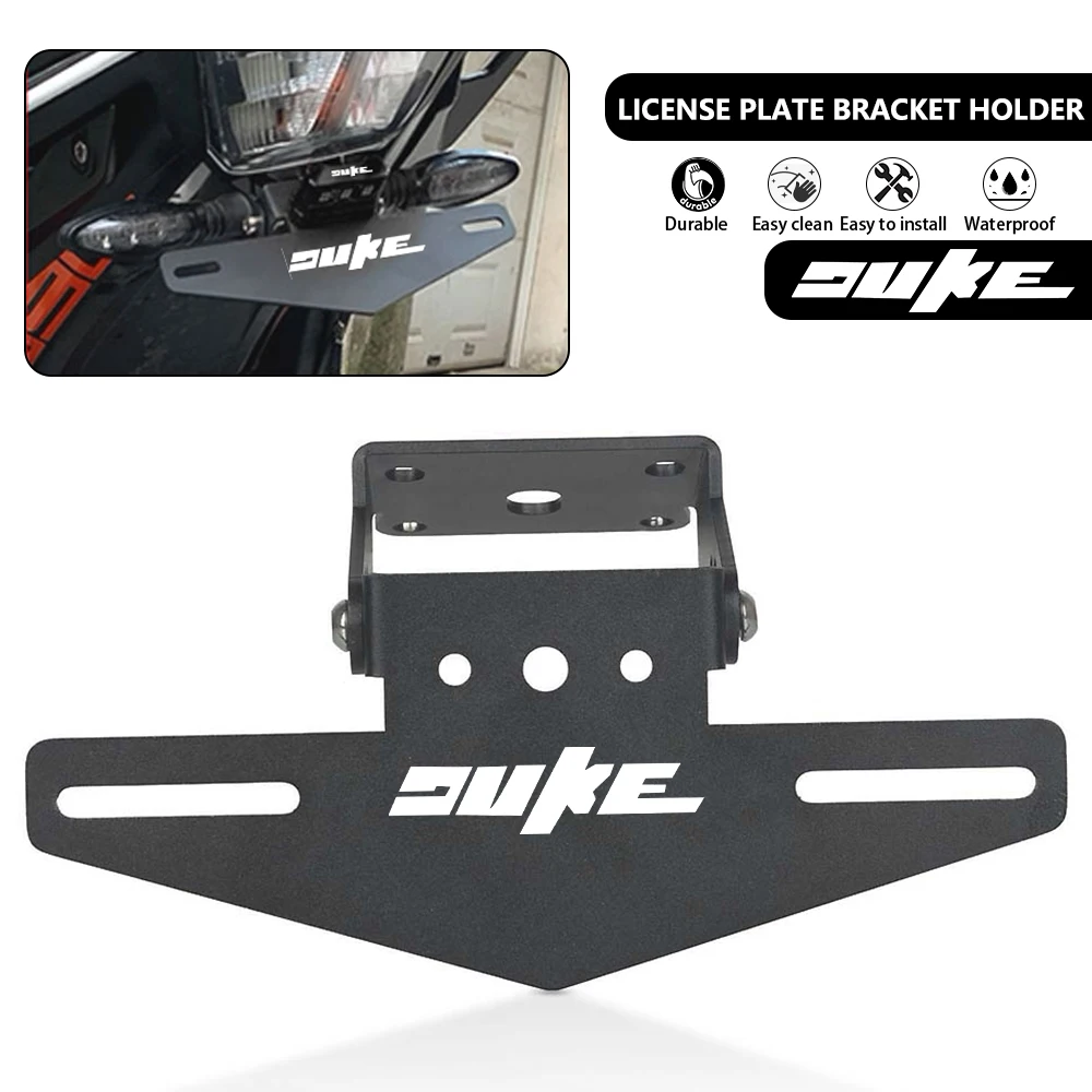 

For KTM DUKE 125 250 390 200 2017-2021 2019 2018 2017 2020 Motorcycle Pars Rear License Plate Bracket Tail Frame Holder Mount