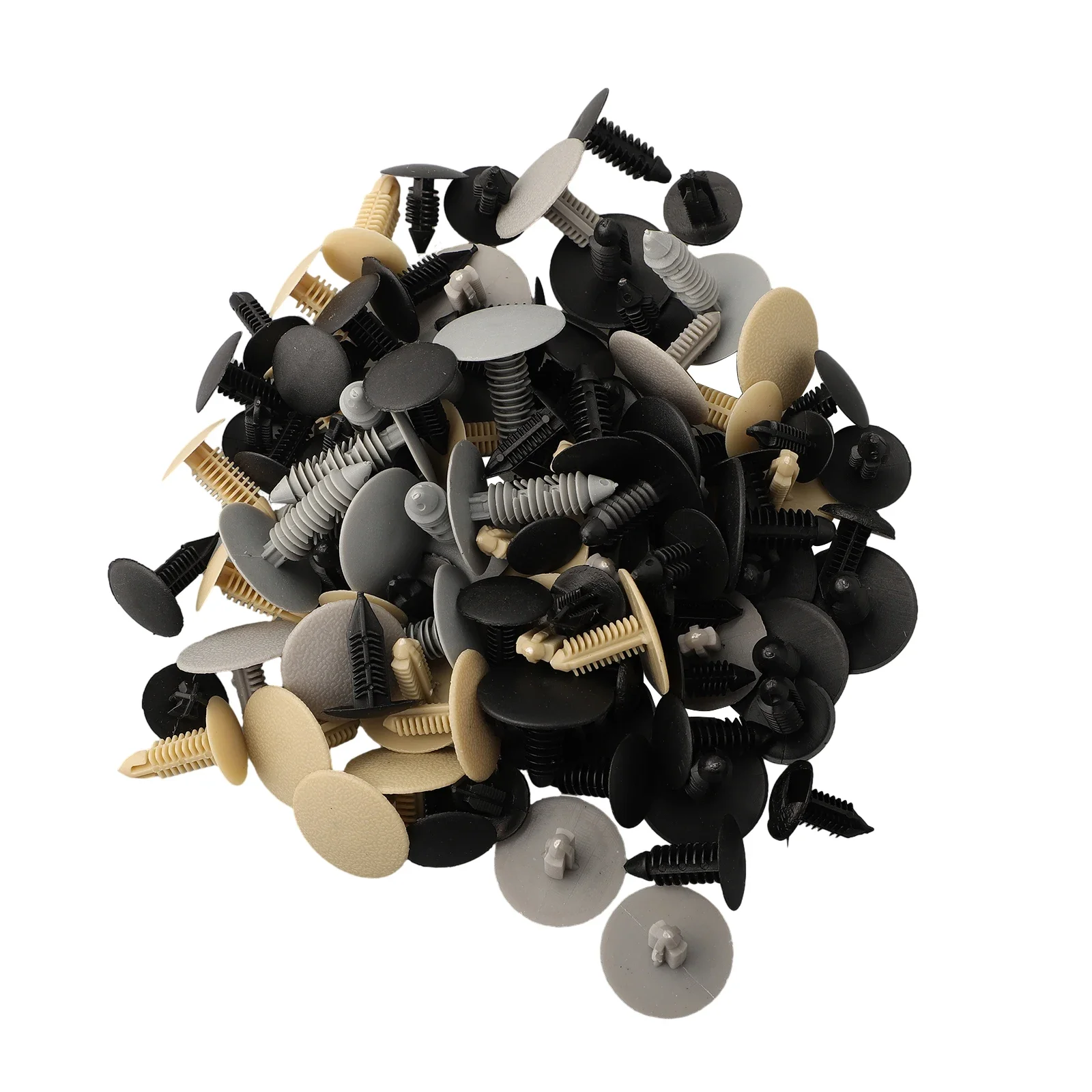 

Plastic Car Fender Door Fastener Clips, 100 Piece Set Securely Hold Trim And Upholstery For A Polished Vehicle Exterior
