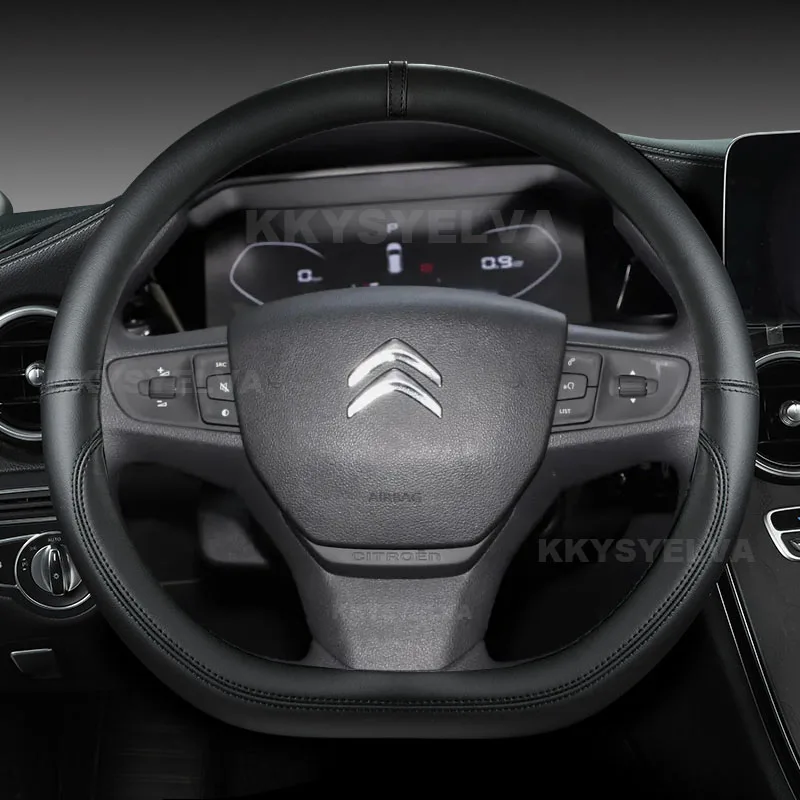 Coprivolante Per Auto A Forma Di D Per Citroen C3 C3-Xr 2015-2019 C4 2016-2019 Peugeot 408 2014-2019 Traveller 2016-2019