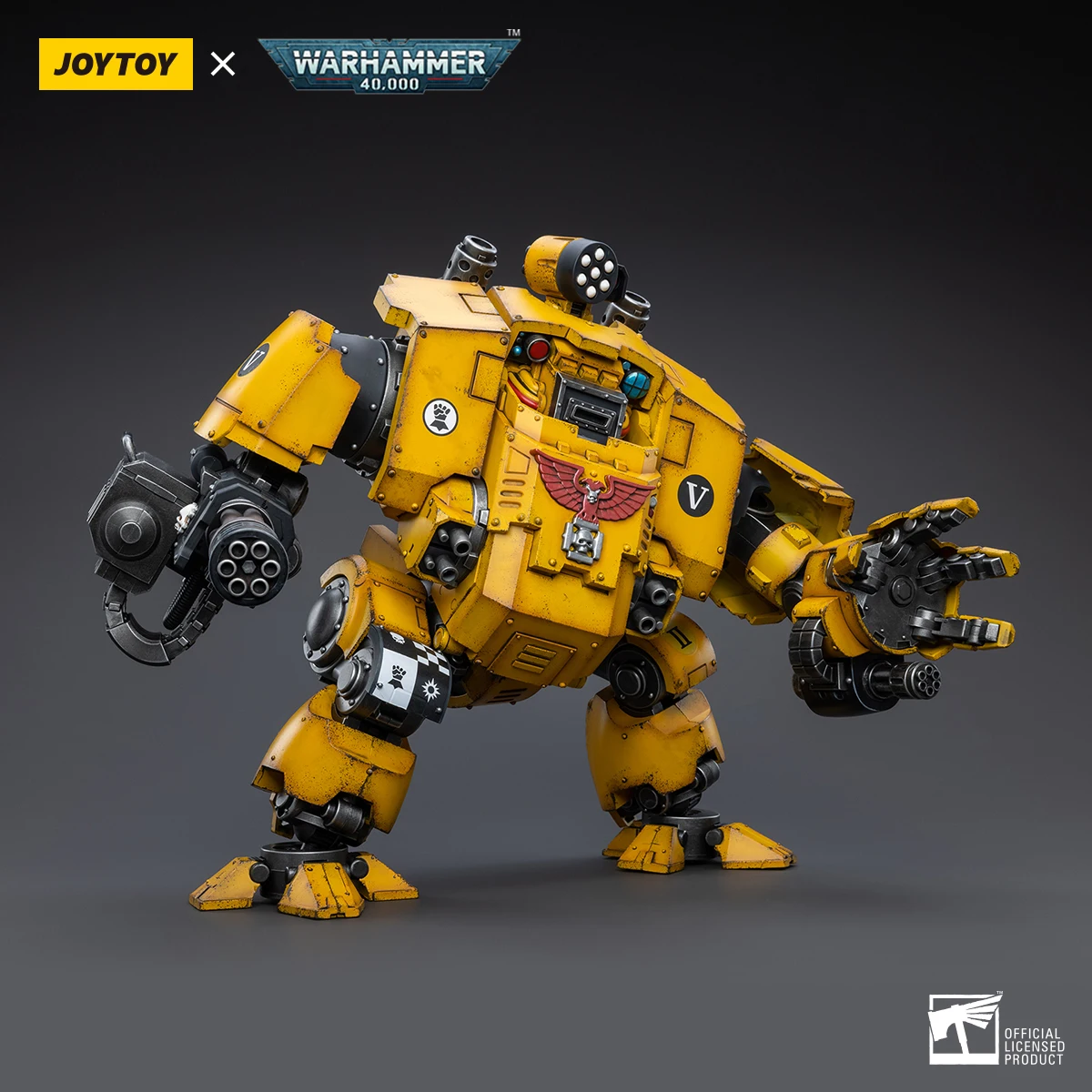 JOYTOY-JT 3419 워해머 40k 1: 18 임페리얼 주먹, 리디mptor 드레드노트