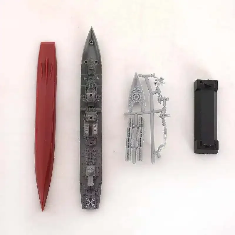 Фото Модель корабля Ямато USS времен Второй мировой войны, 1/2000, пластиковый, в сборе, Круизер, разрушитель, модель подводной лодки, военная игрушка для мальчиков №4