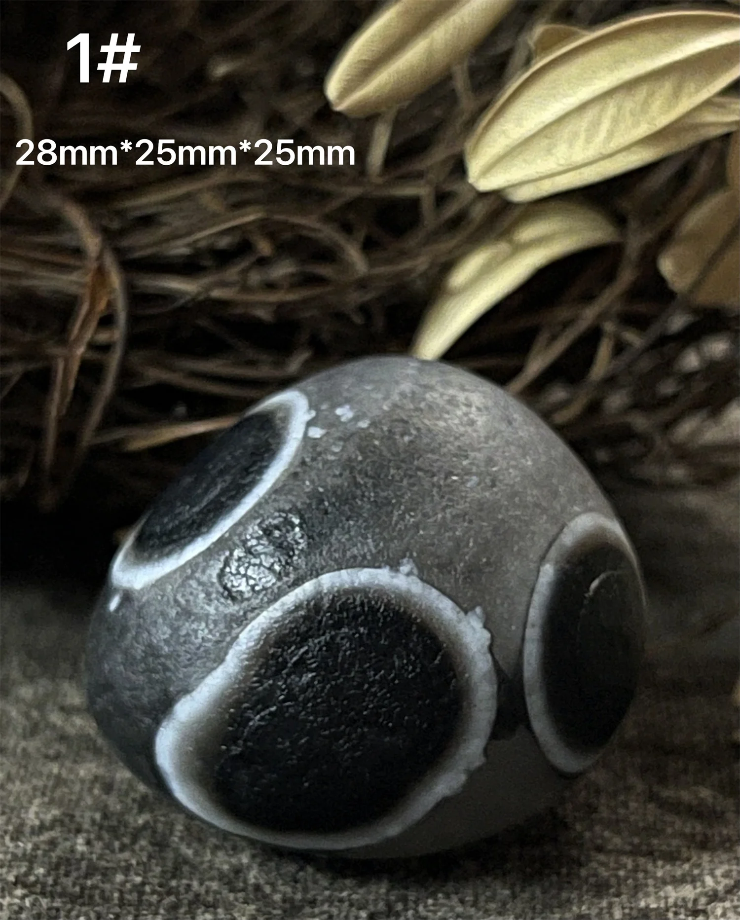 1pcs/lot Multi-eyed Gobi Big Agate Wisdom Big Sky Eyeballs The world cherishes collectibles Miraculous strong energy amulet