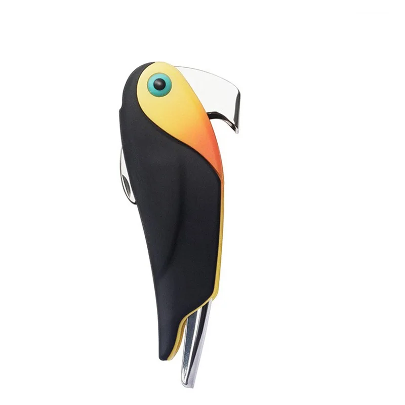 Dog Wine Bottle Opener Corkscrew Foil Cutter Beer Opener Animal Lover Dog Cat Bird Fox Shark Robot Owl Butterfly