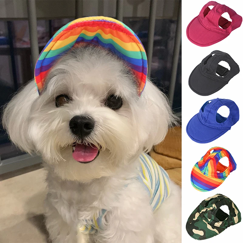 PetDogHatAccessoriesBaseballCapWithEarHolesPuppyGrooming