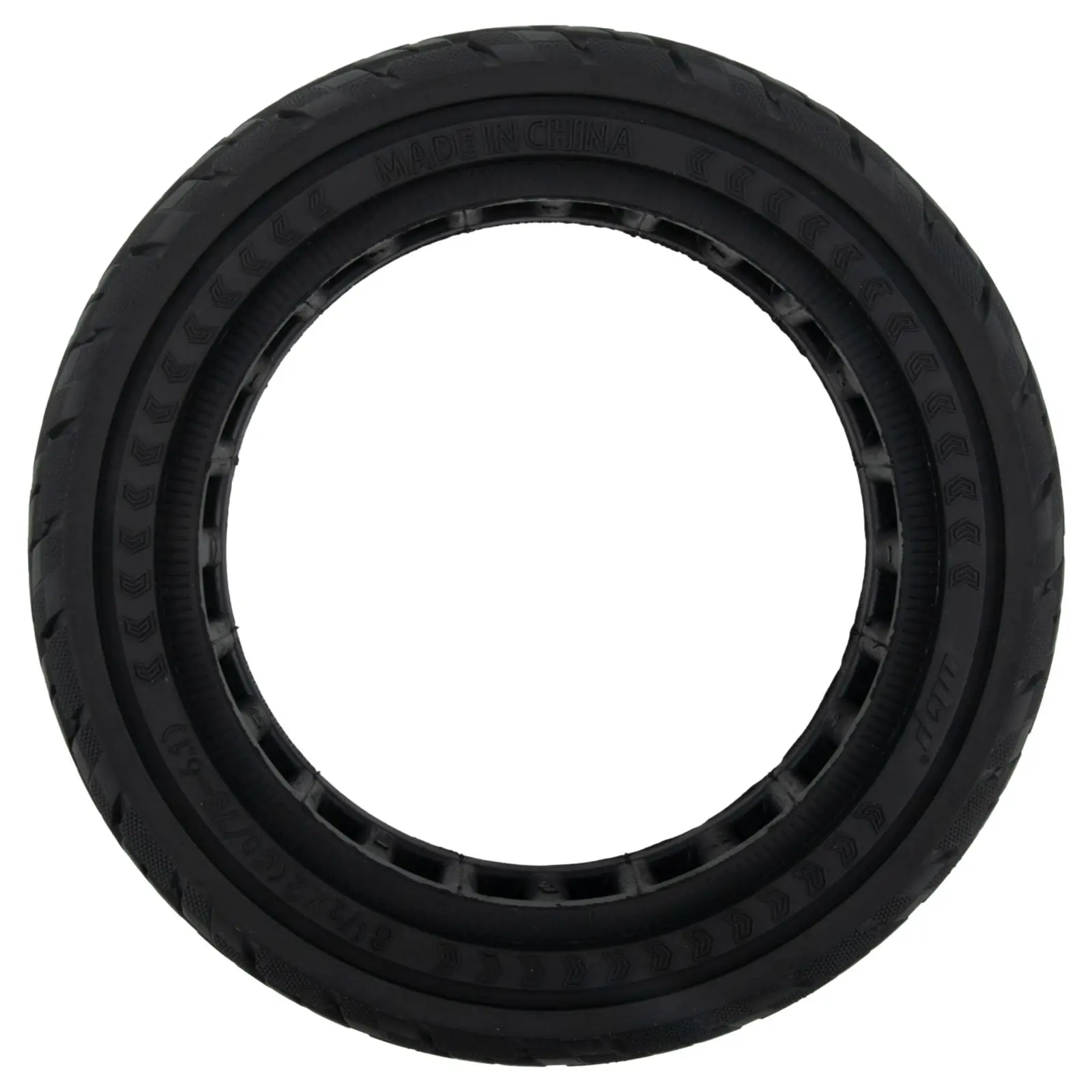 

Durable Material Practical Brand New Solid Tire Electric Scooter Rubber Tubeless Black Roads 8.5 Inch Cycle M365