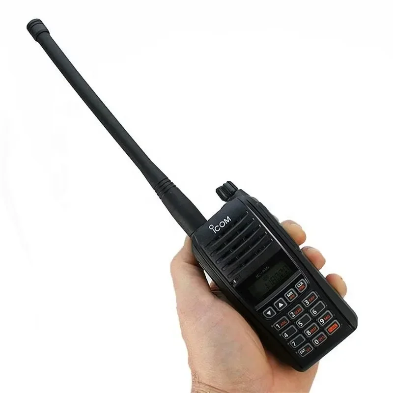 오리지널 VHF 항공대 Icom IC-A16e 휴대용 무전기, 비행기용 통신 항공 무전기